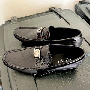 Versace slip-on loafers worn once size 13 US